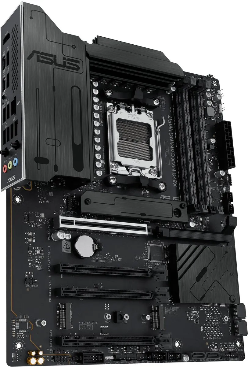 ASUS X870 MAX GAMING WIFI7 AM5 Moederbord - 90MB1LY0-M0EAY0