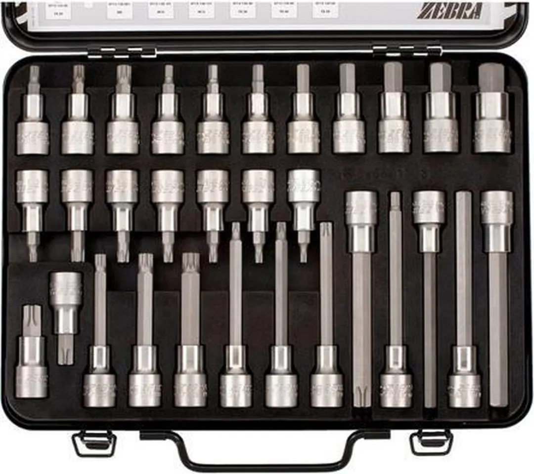 Würth 1/2 inch Dopsleutels Assortiment 31-delig
