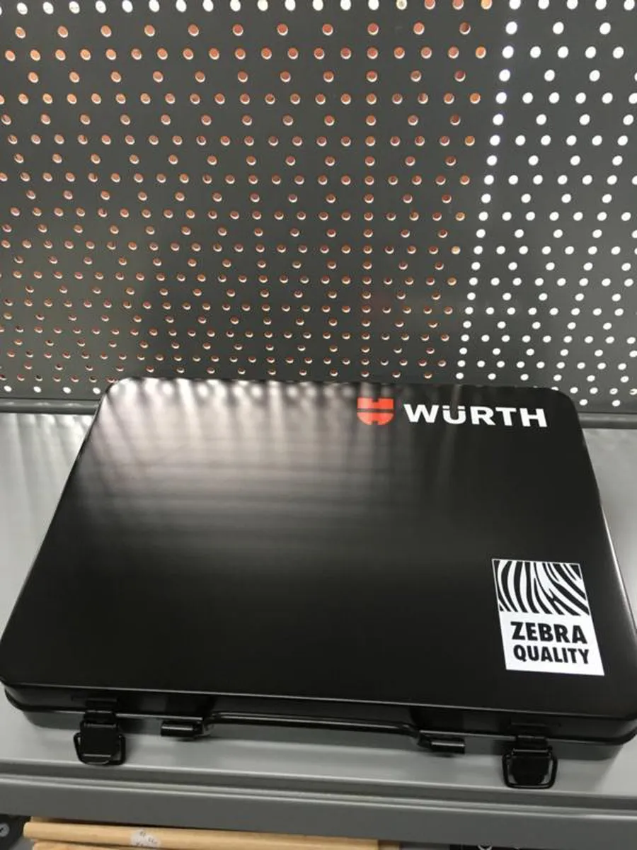 Würth 1/2 inch Dopsleutels Assortiment 31-delig - Zwart/Zilver