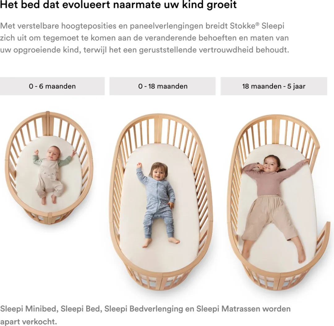 Stokke Sleepi Drape Rod V3 Hazy Grey