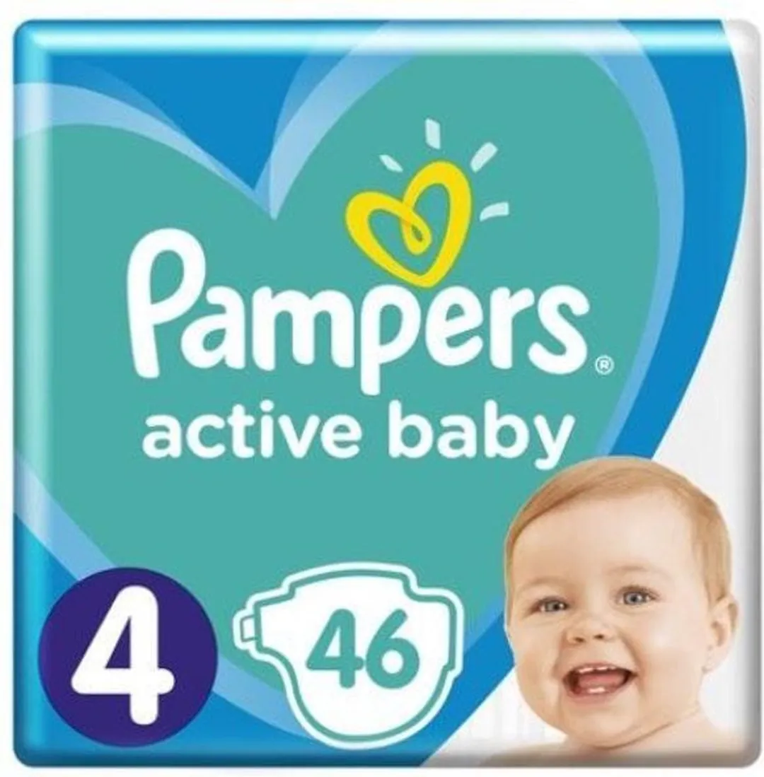 Pampers Active Baby Luiers Maat 4