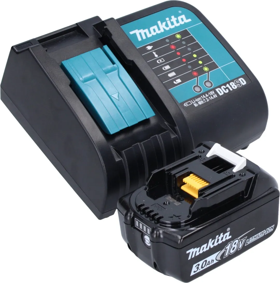 Makita DML 812 SF1 Handlamp 18V 1250lm - Olijfgroen - 3 Stuks