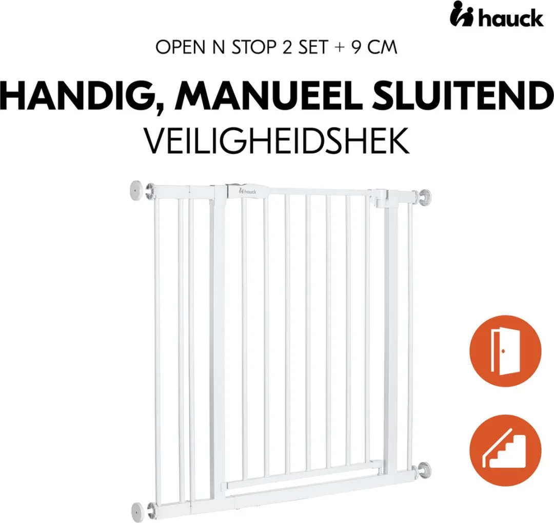 Hauck Open N Stop 2 Traphekje 84-89cm - Wit