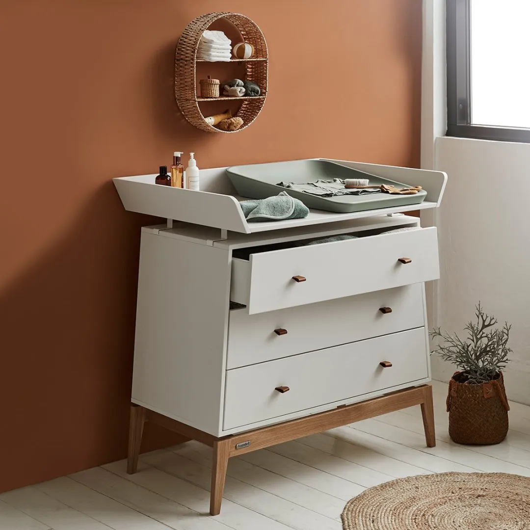 Leander Matty Aankleedkussen Sage Green