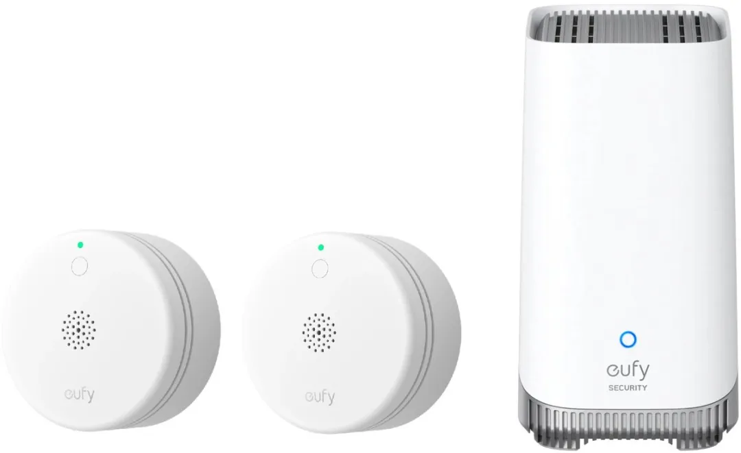 Eufy HomeBase 3 S380 & E10 Rookmelder Bundel