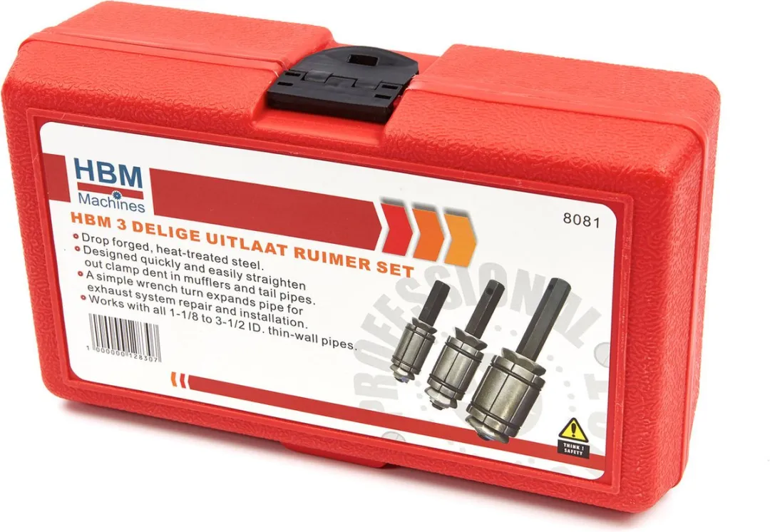 HBM 3-delige Uitlaatruimer Set