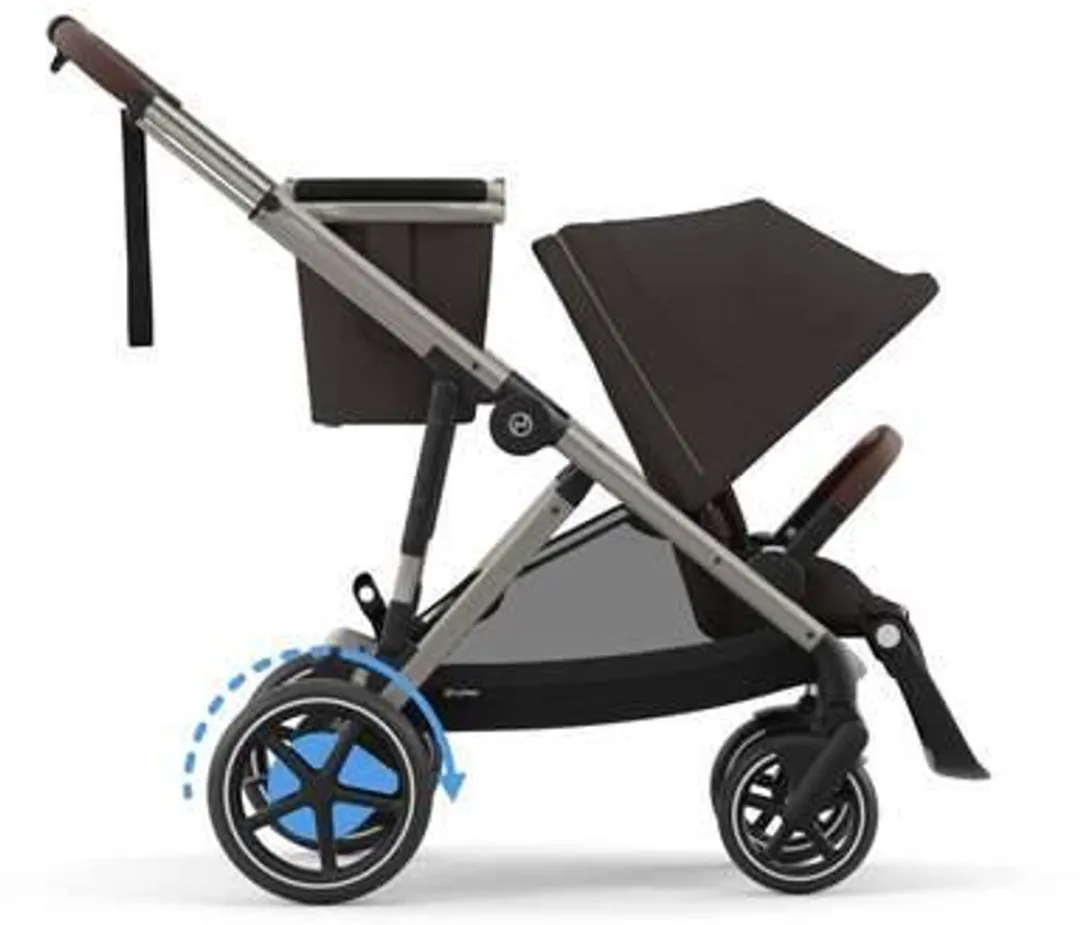 Cybex e-Gazelle S Kinderwagen - All-Terrain - Chocolate Brown