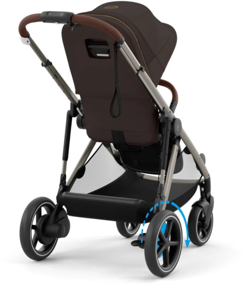 Cybex e-Gazelle S Kinderwagen - All-Terrain - Chocolate Brown