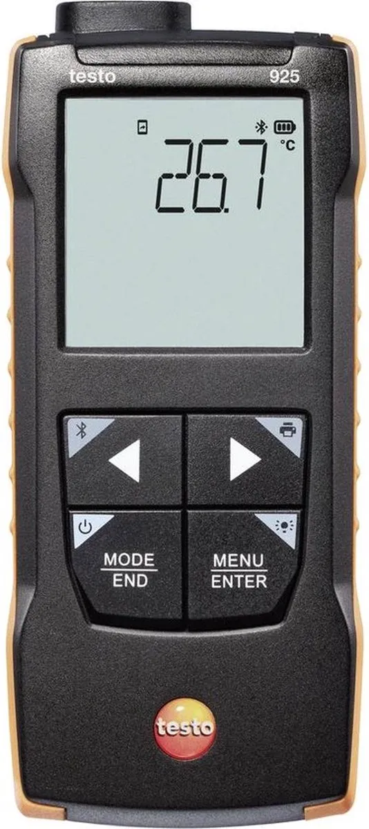 Testo 925 Temperatuurmeter Type K -50 tot +1000°C