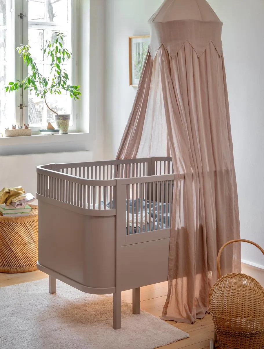 Sebra Meegroeibed Baby & Junior Wooden Edition - Bruin