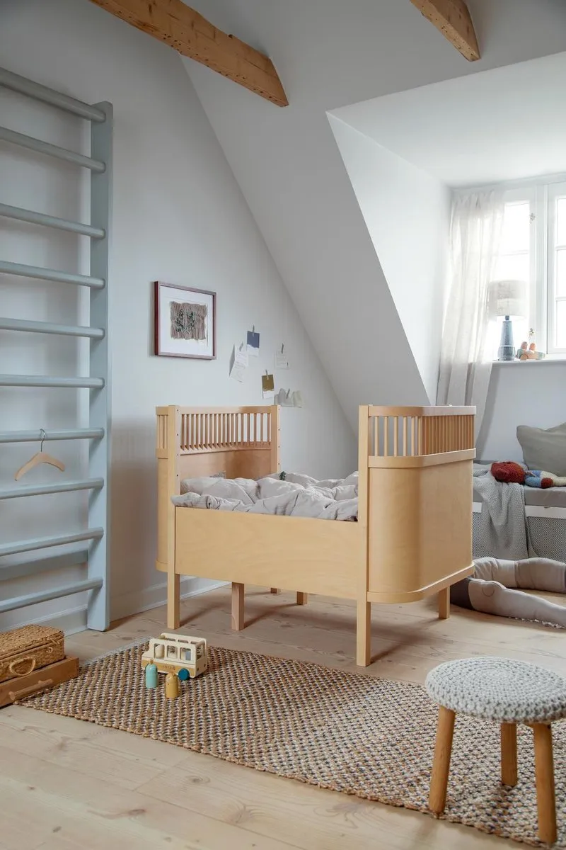 Sebra Meegroeibed Baby & Junior Wooden Edition - Bruin