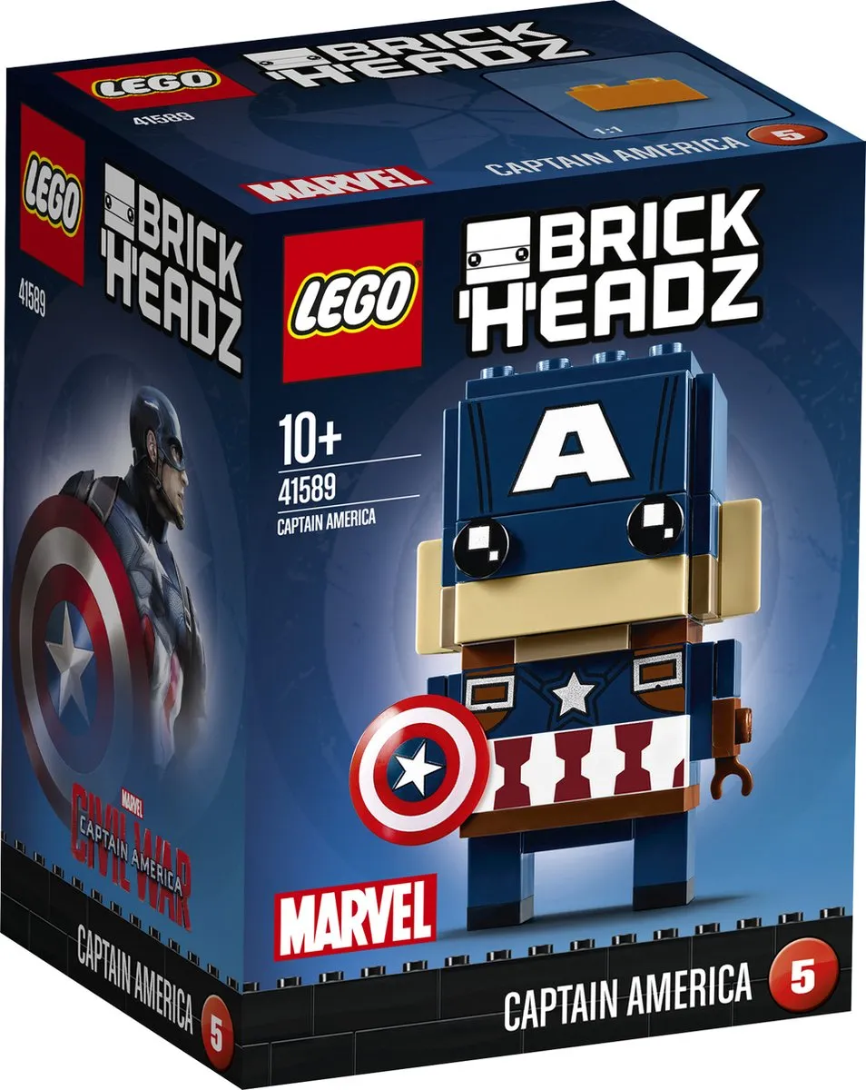 LEGO 41589 Captain America Meerkleurig