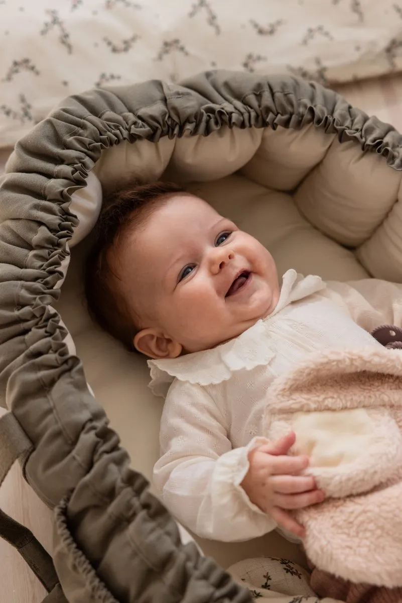 Sebra Babynest 3-in-1 - Dark Olive