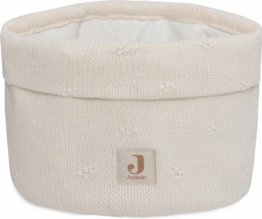 Jollein Commode Mandje Cosy Knit Ivory