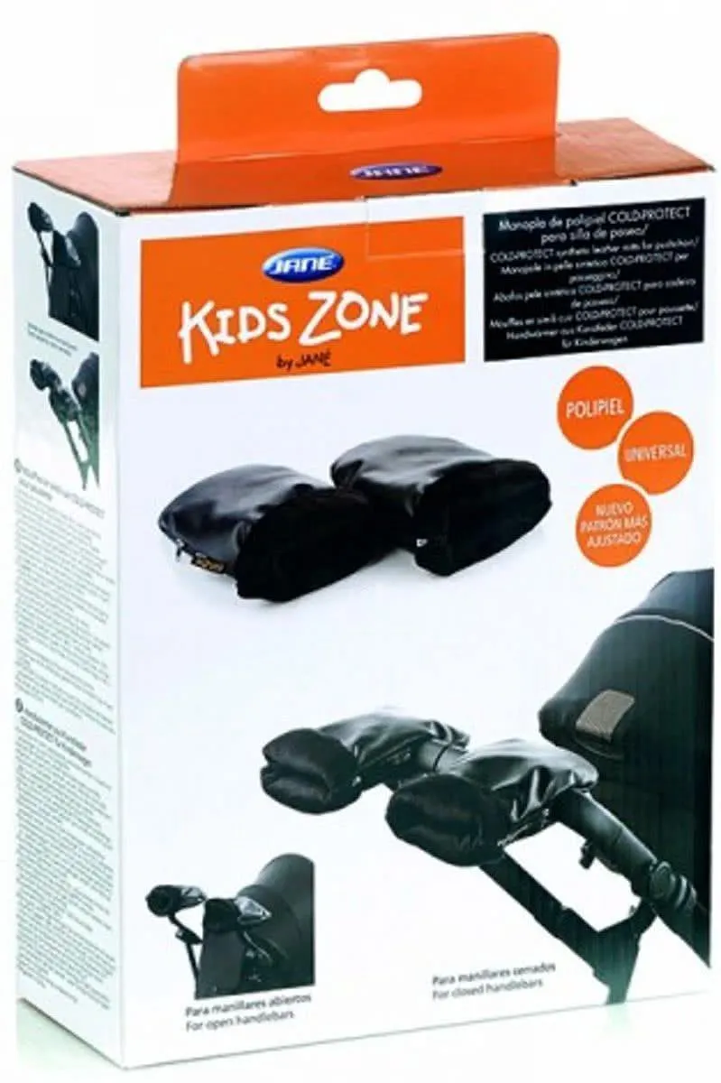 Jane Kinderwagen Wanten - Black