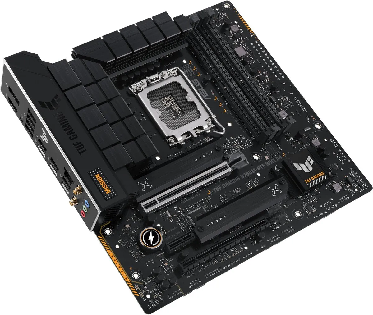 ASUS TUF GAMING B760M-BTF WIFI D4 Moederbord - microATX - Intel B760