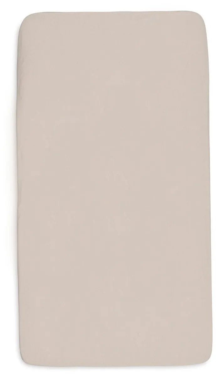 Jollein Jersey Boxmatras Hoeslaken 75x95cm Oatmeal - 2 Stuks