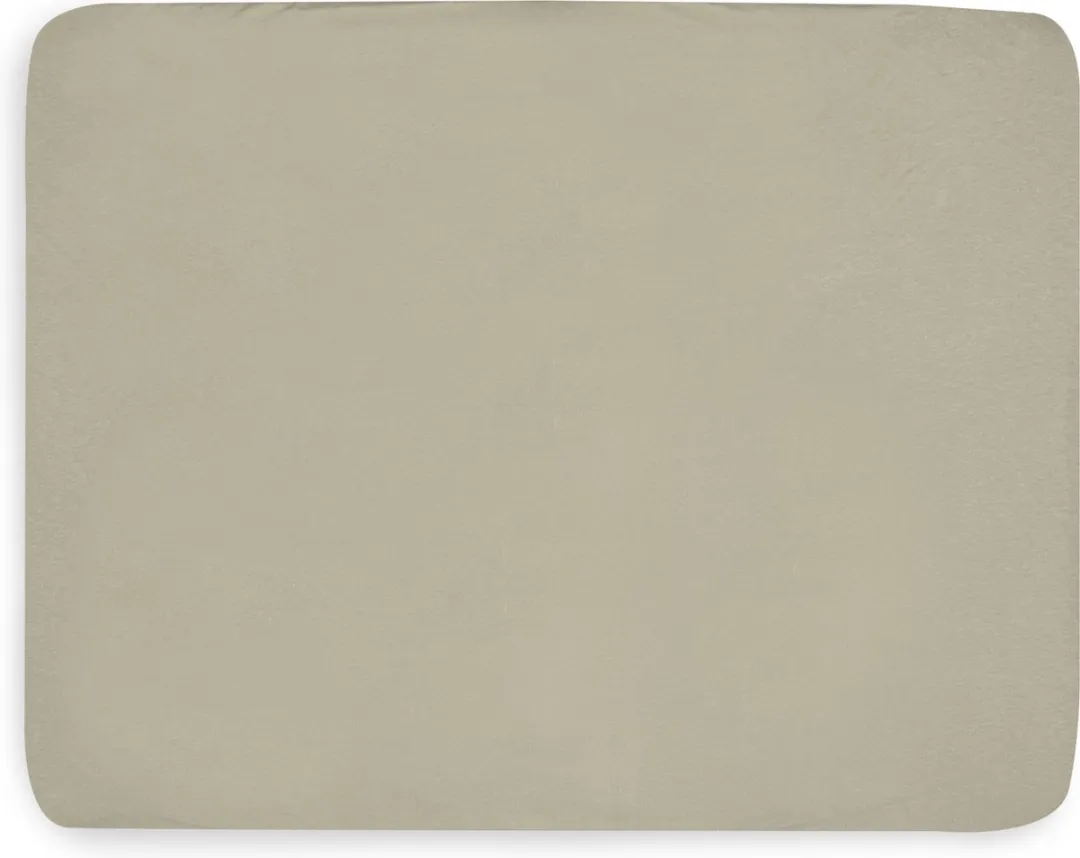 Jollein Jersey Hoeslaken Boxmatras 75x95cm - Olive Green