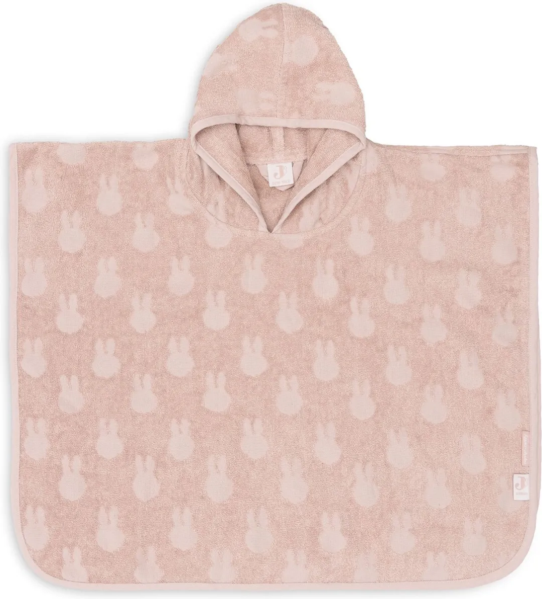 Jollein x Nijntje Badponcho Miffy Jacquard Wild Rose