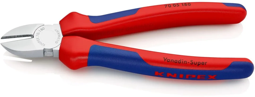 Knipex 70 05 180 Zijsnijtang 180mm - Verchroomd