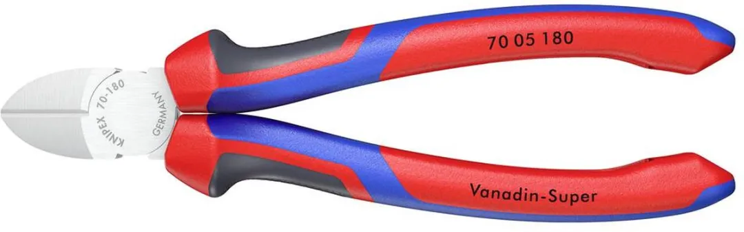 Knipex 70 05 180 Zijsnijtang 180mm - Verchroomd