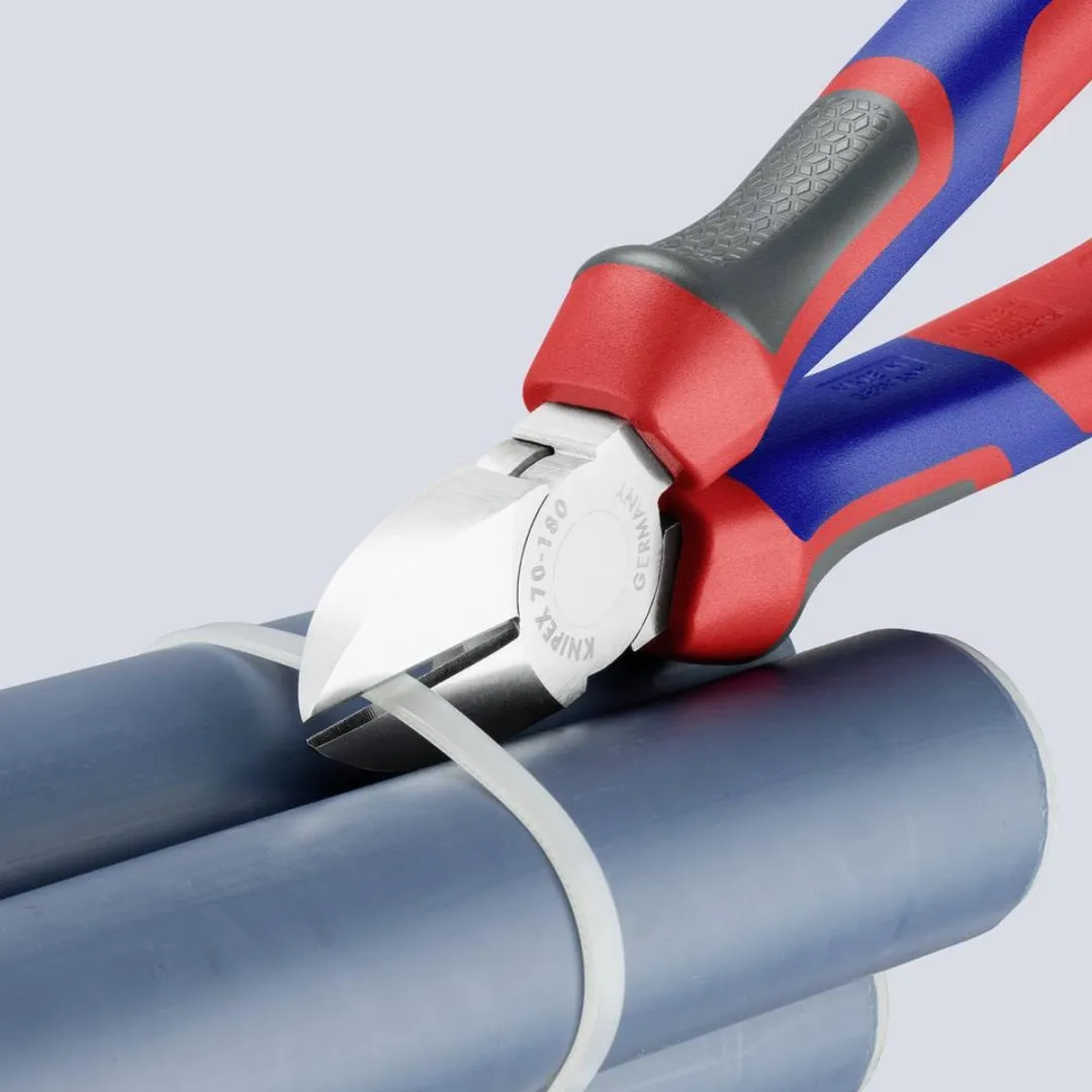Knipex 70 05 180 Zijsnijtang 180mm - Verchroomd