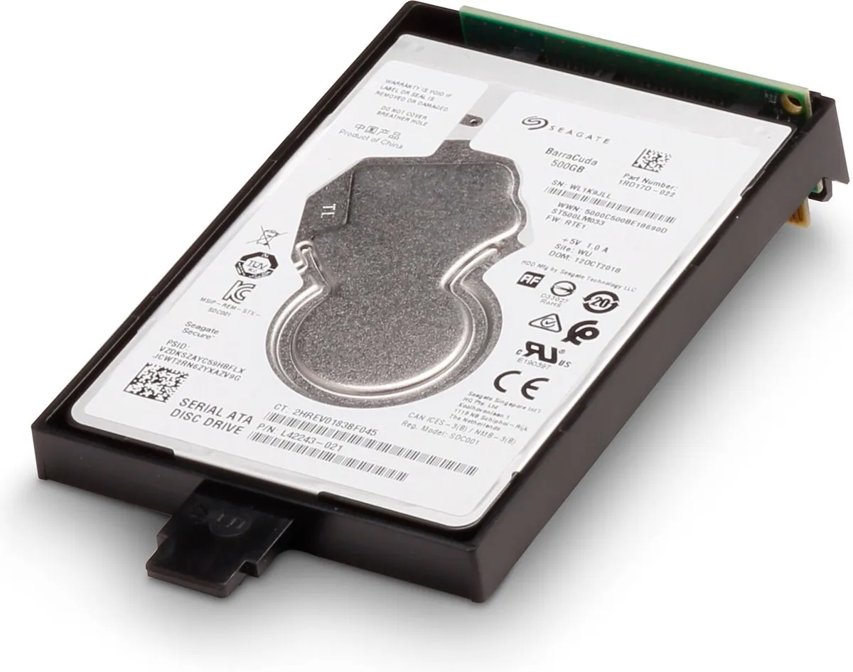 HP Secure High Performance Harde Schijf 500GB - B5L29A - afbeelding 3 van 3