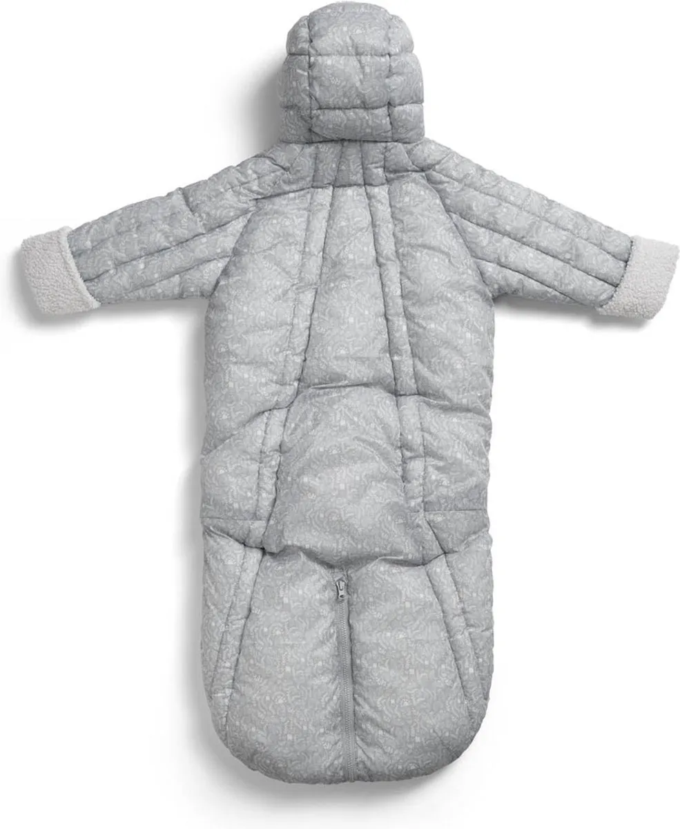 Elodie Baby Voetenzak Monkey Sunrise - Autostoel/Buggy/Kinderwagen - 0-6 maanden - Grijs print