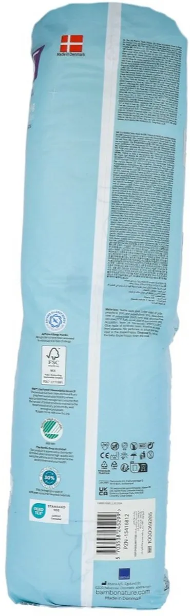 Bambo Nature Luiers Maat 5 (12-18 kg) - 44 stuks