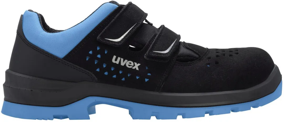 Uvex 2 Xenova 9553245 Veiligheidsandalen ESD S1P - 45 - Zwart/Blauw