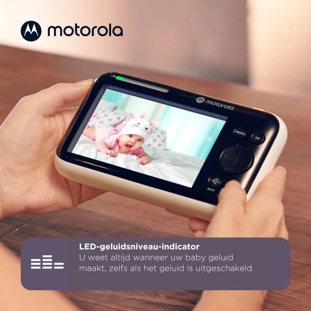 Motorola PIP1500 Connect Videobabyfoon 2.4 GHz