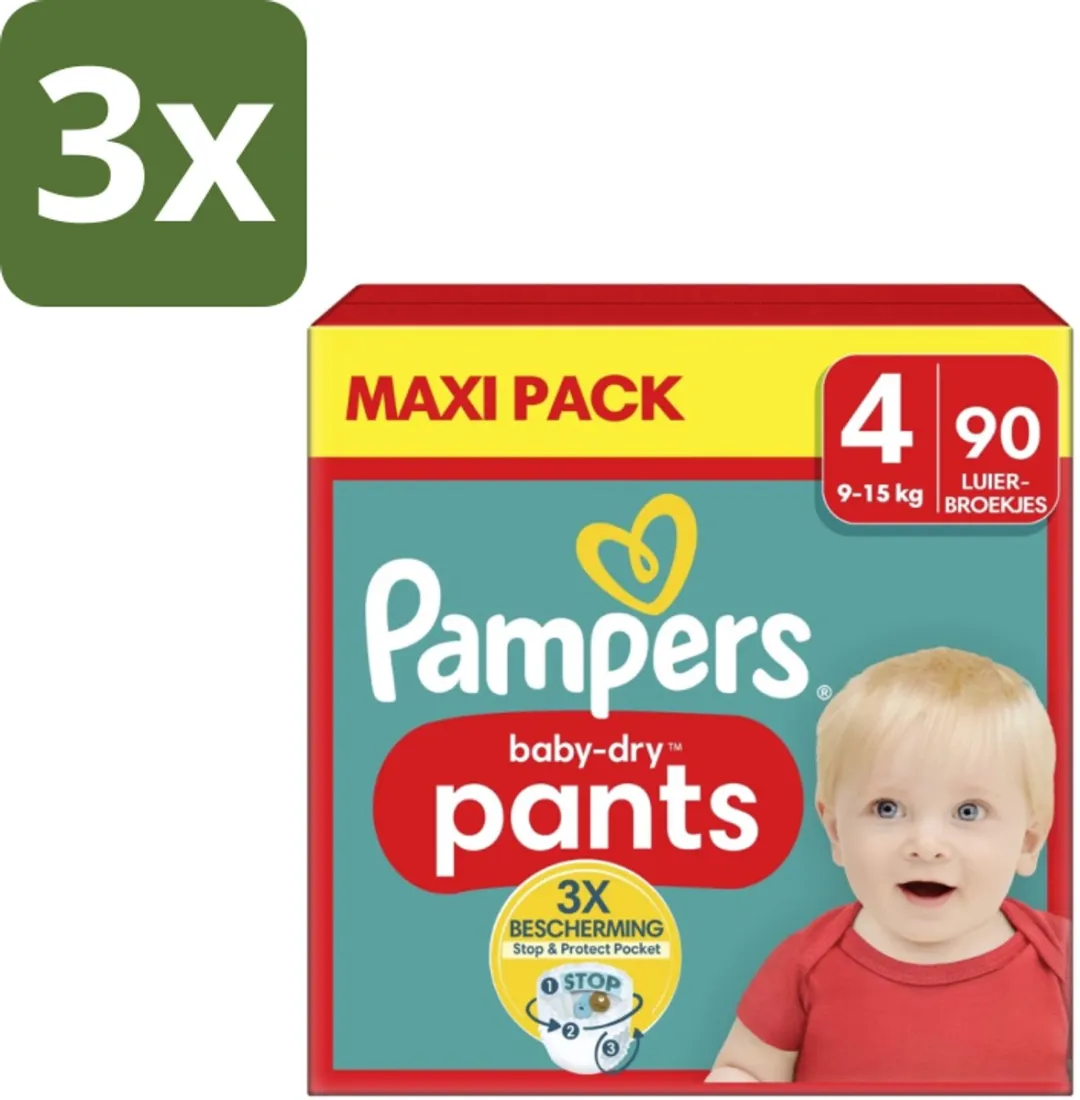 Pampers Baby Dry Pants Maat 4