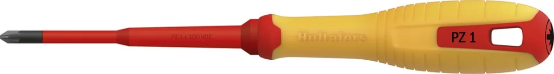 Hultafors VDE Pozidriv Schroevendraaier PZ1 100mm - Geïsoleerd