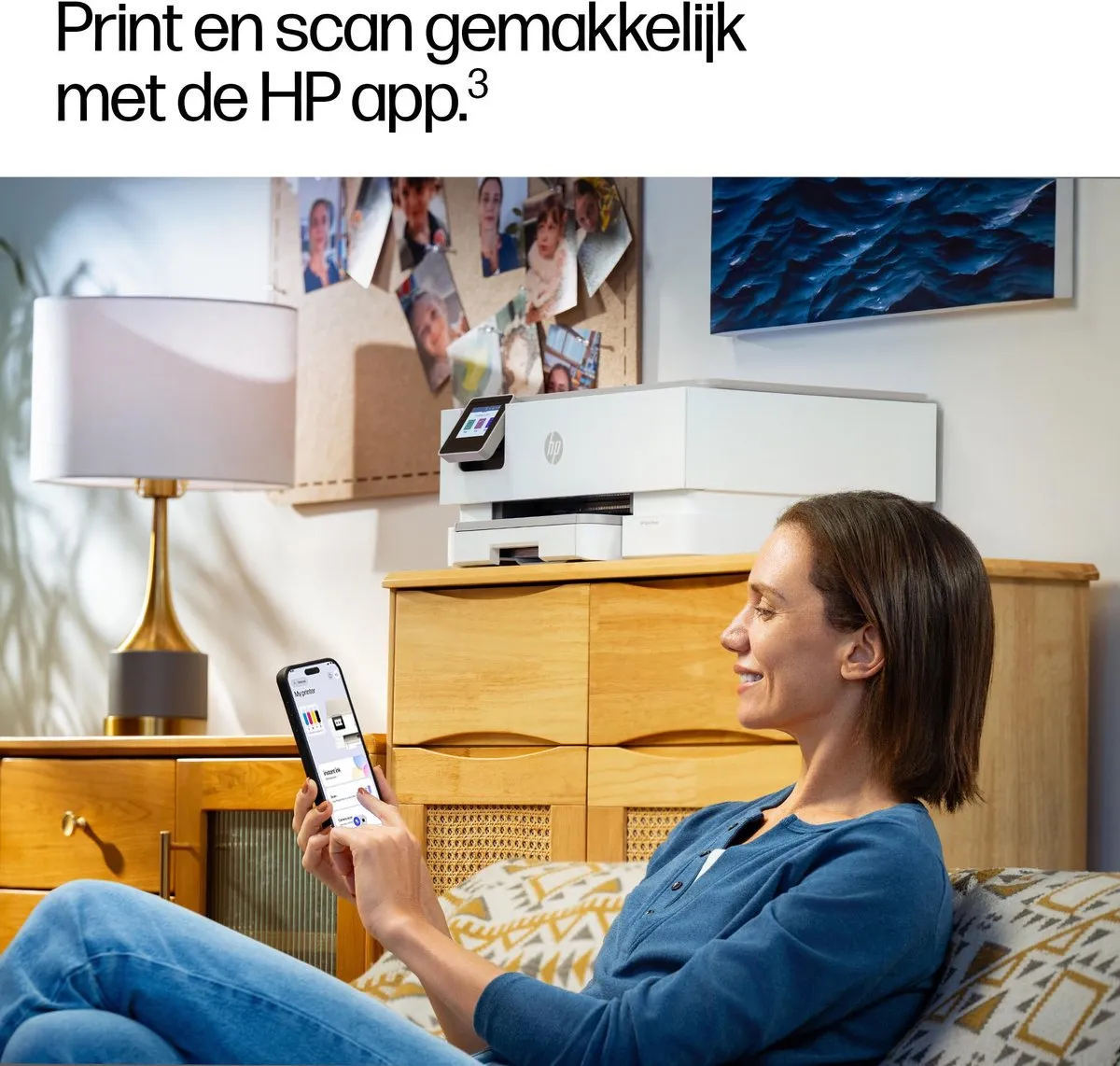HP ENVY Photo 7230 B63JVB All-in-One Printer - 125 Vel - Beige/Wit - afbeelding 6 van 6