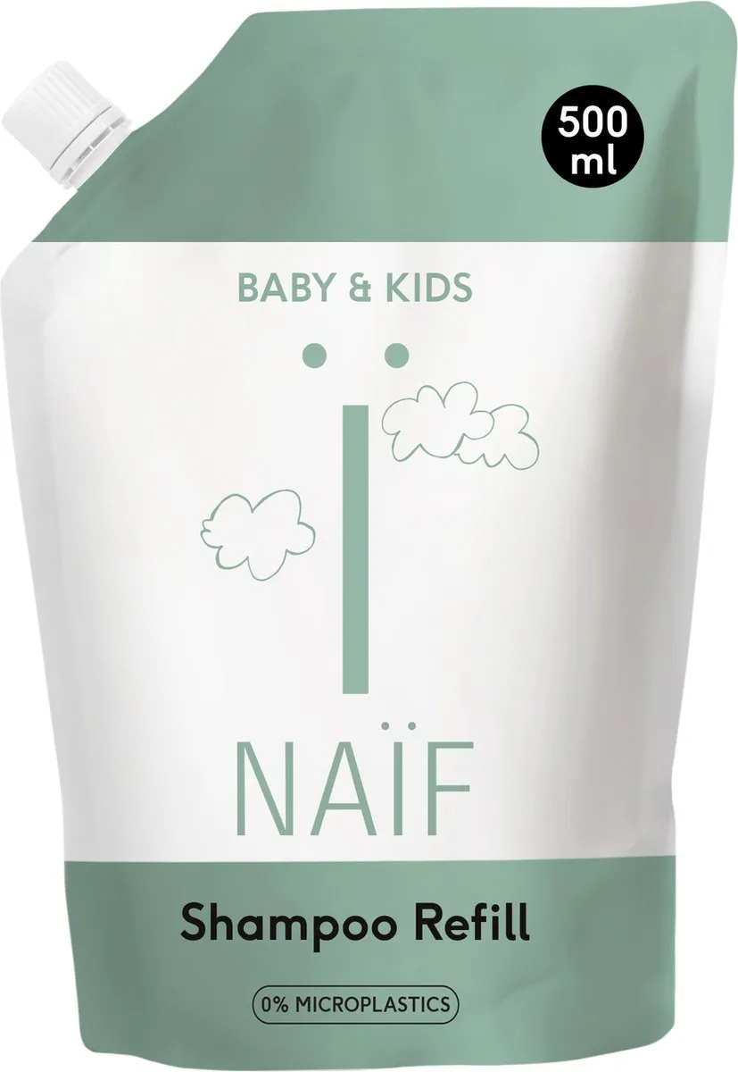 Naïf Voedende Shampoo Navulverpakking 500ml
