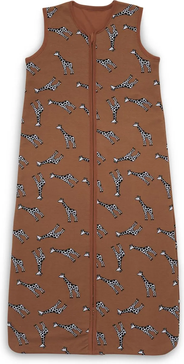 Jollein Zomerslaapzak Baby Jersey 90cm Giraffe - Caramel