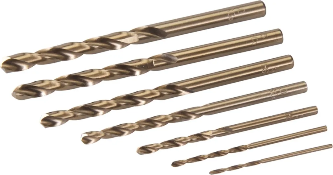 Silverline Kobalt Boren Set 7-delig Ø1,5-6mm - Barnsteen
