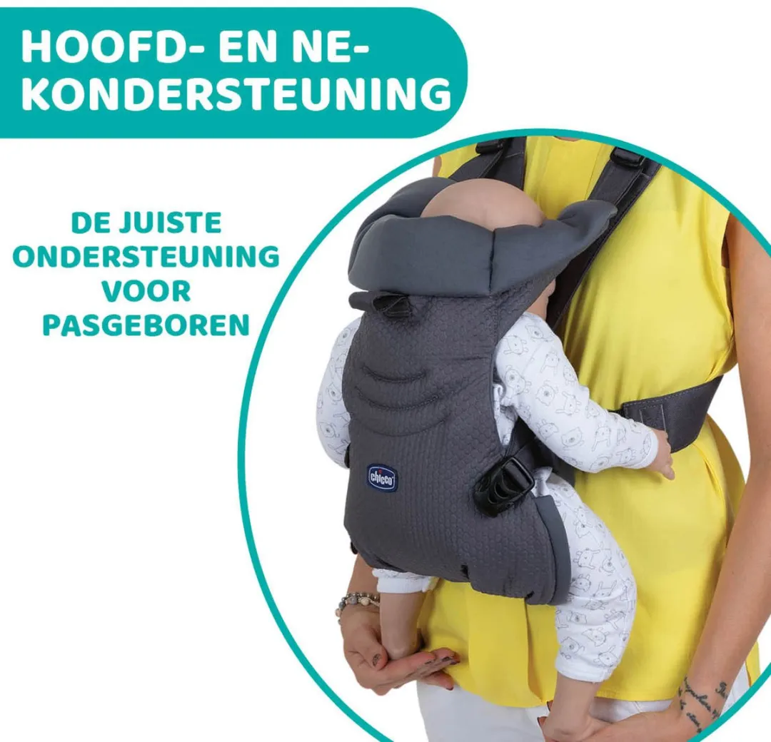 Chicco EasyFit Ergonomische Draagzak - Moon Grey