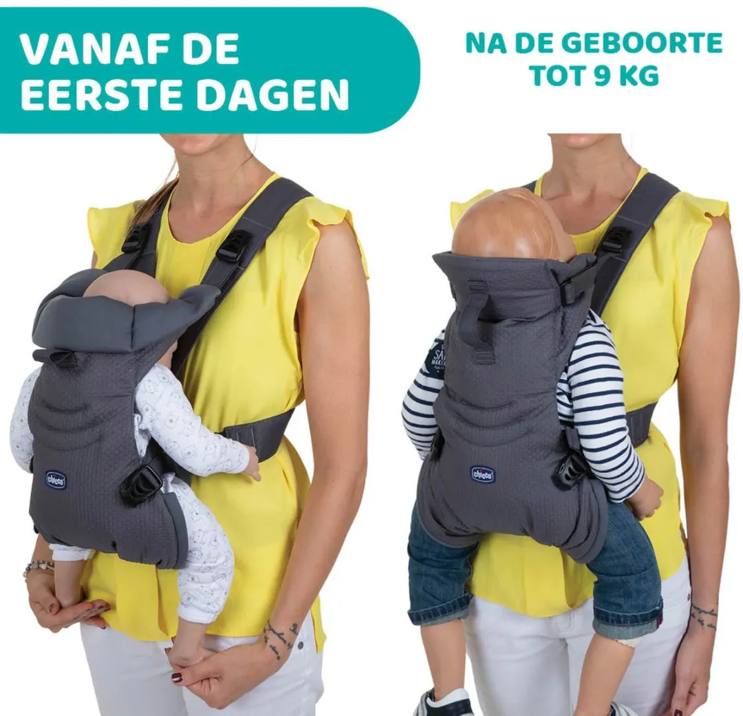 Chicco EasyFit Ergonomische Draagzak - Moon Grey