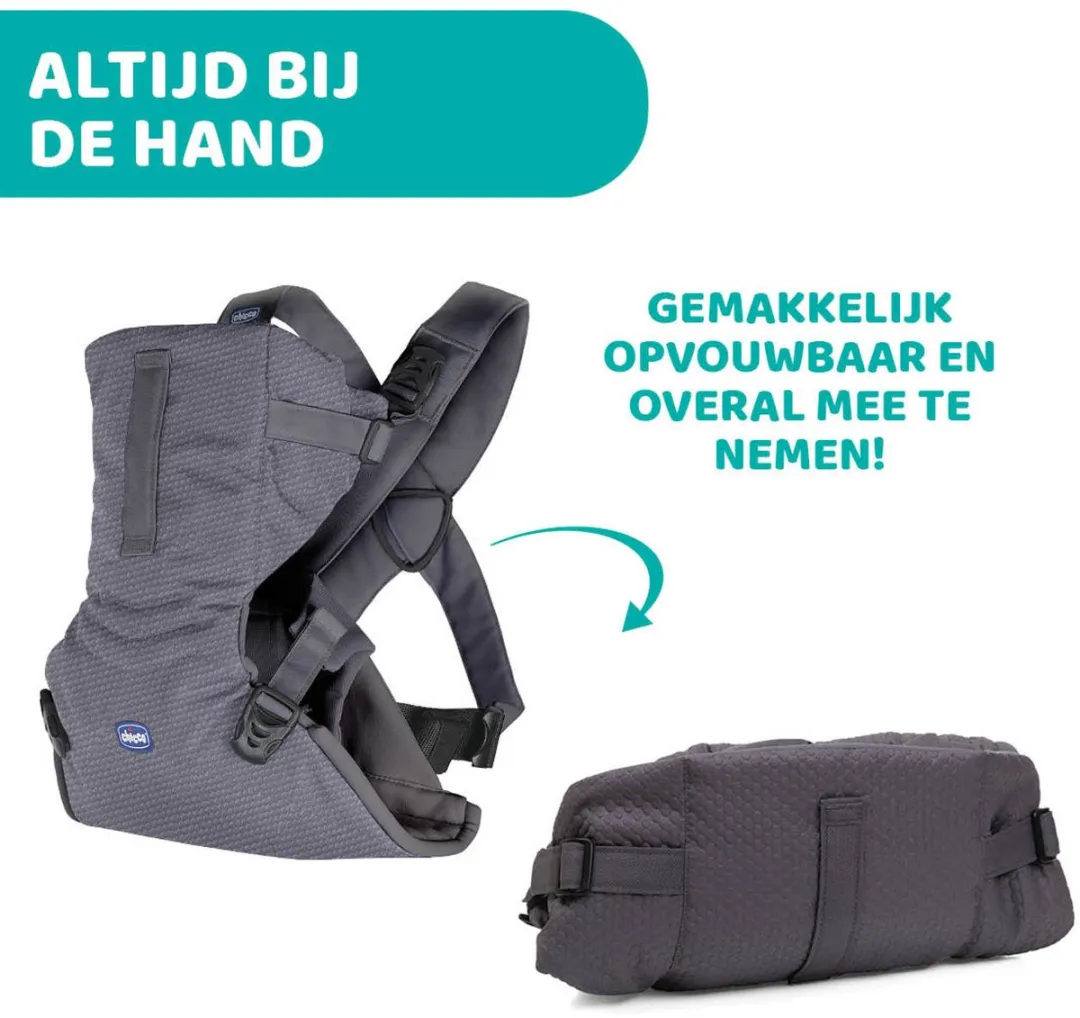 Chicco EasyFit Ergonomische Draagzak - Moon Grey