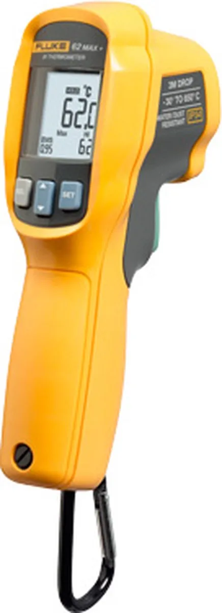 Fluke 62 MAX+ Infraroodthermometer -30°C tot 650°C