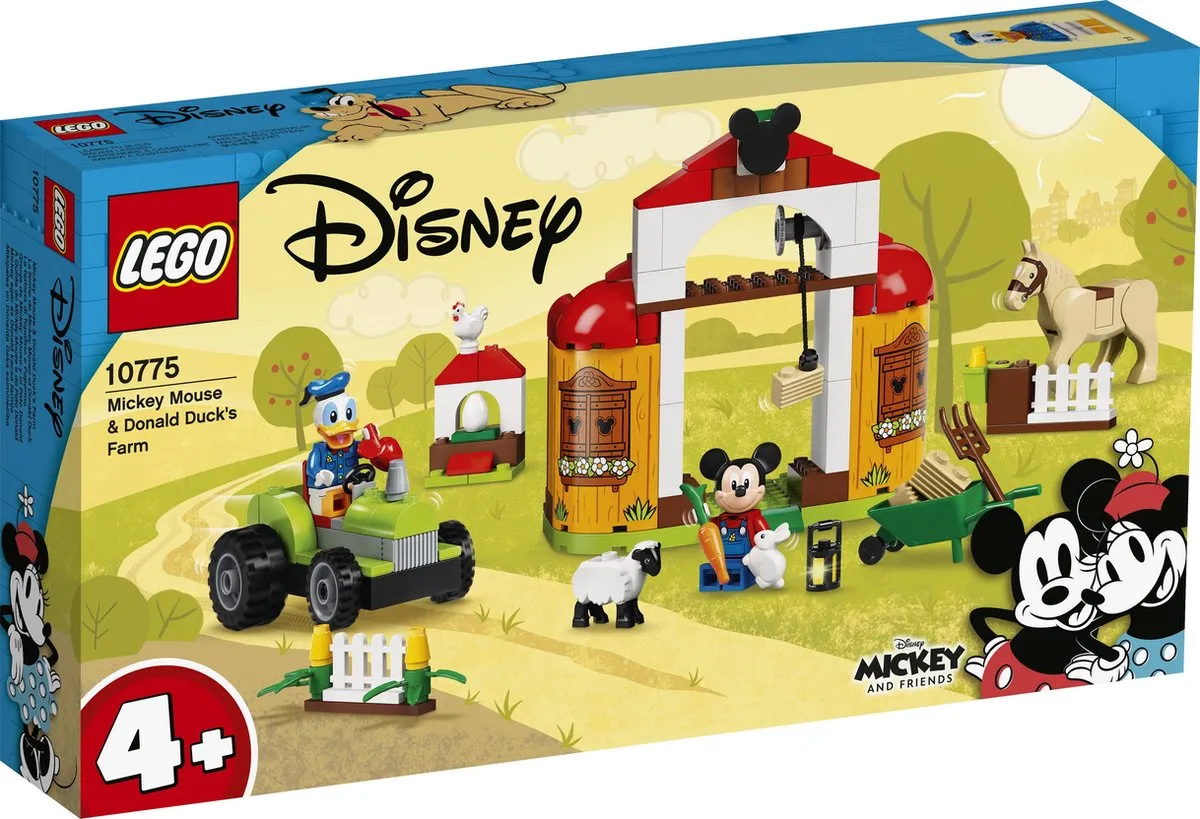 LEGO Disney Mickey Mouse & Donald Duck Boerderij 10775 - 118 Stukken