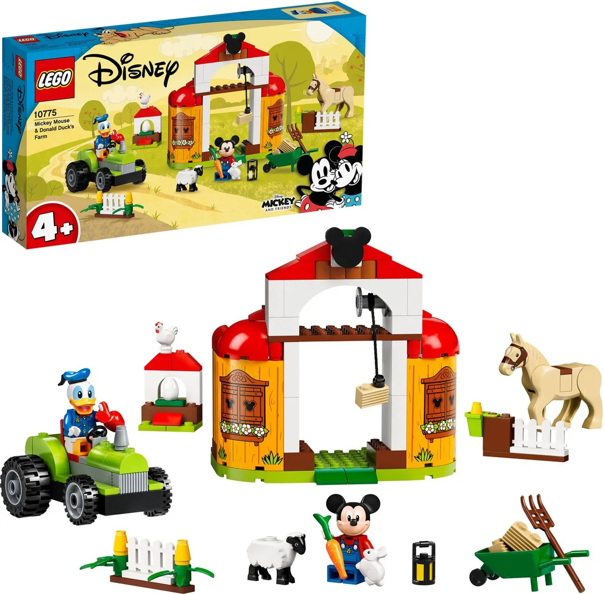 LEGO Disney Mickey Mouse & Donald Duck Boerderij 10775 - 118 Stukken