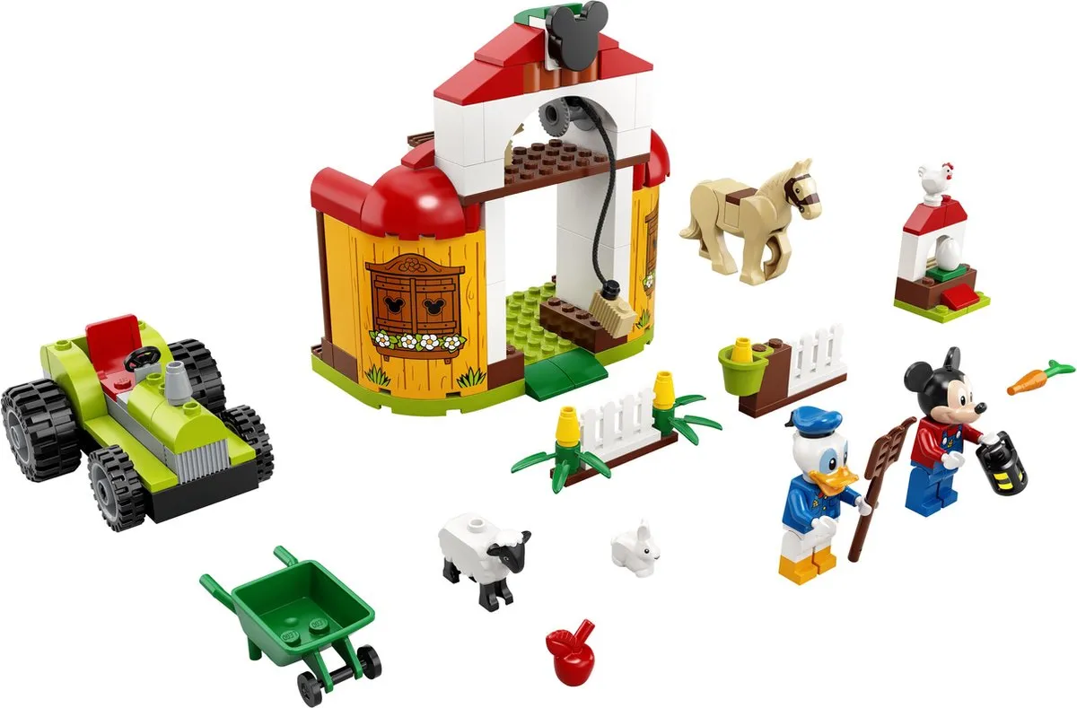 LEGO Disney Mickey Mouse & Donald Duck Boerderij 10775 - 118 Stukken