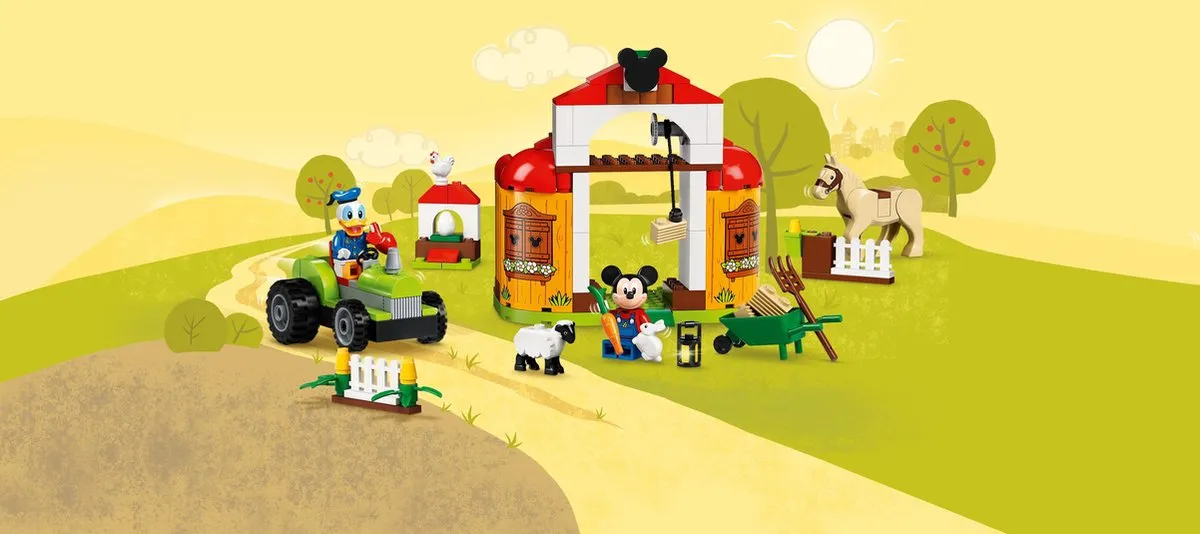 LEGO Disney Mickey Mouse & Donald Duck Boerderij 10775 - 118 Stukken - afbeelding 6 van 6