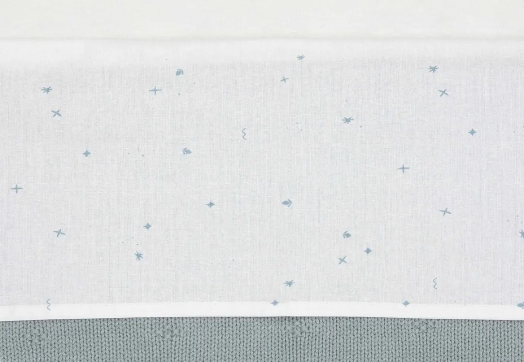 Jollein Baby Laken Ledikant 120x150cm Twinkling Sea Green