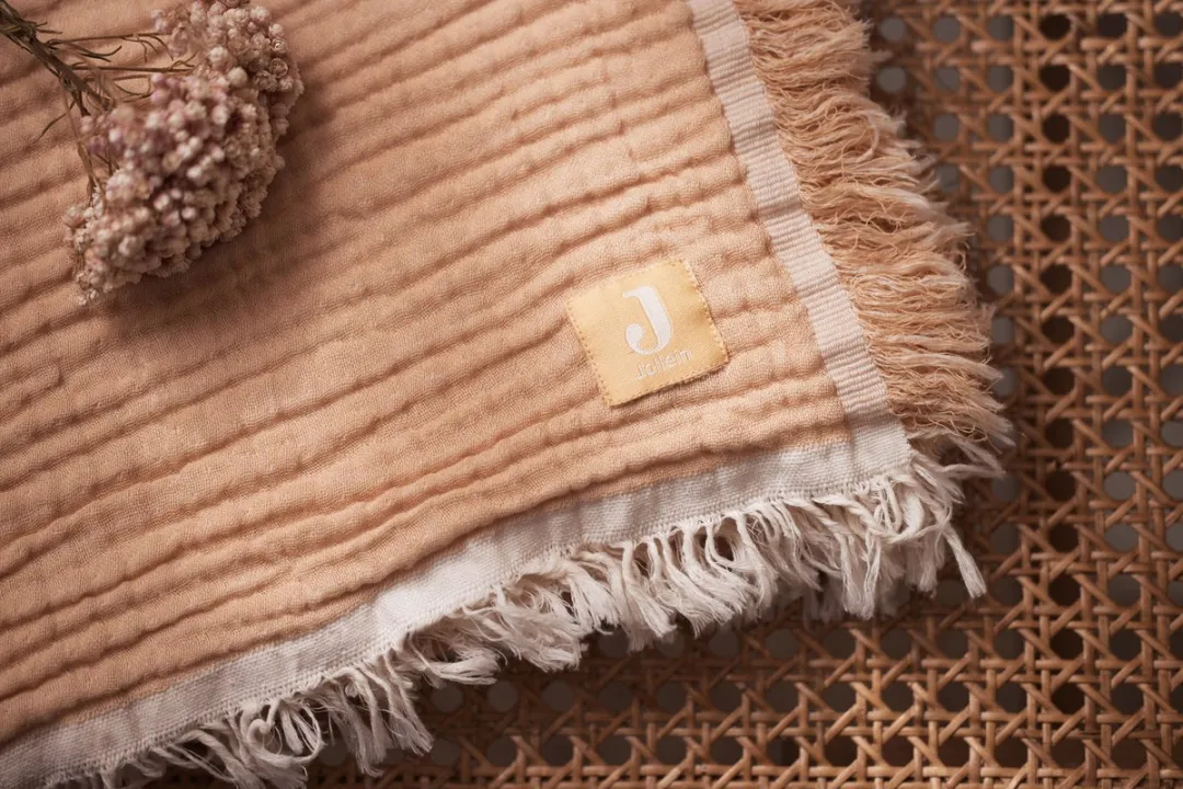 Jollein Baby Wiegdeken 75x100cm Moonstone - GOTS