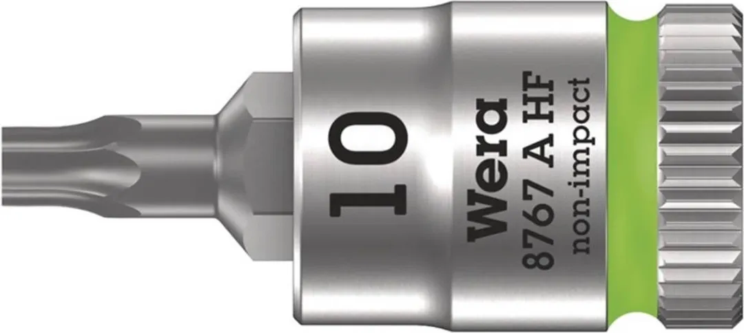 Wera 8769 A HF Zyklop Torx T10 x 28mm - 1/4" - afbeelding 6 van 6