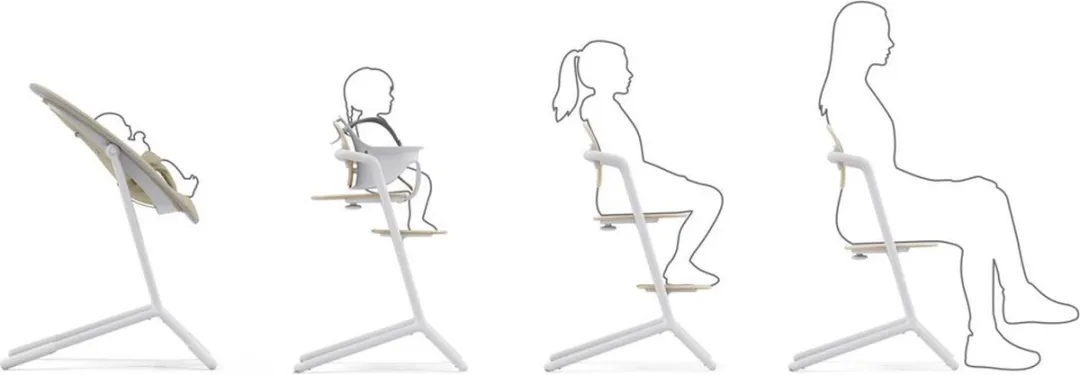 Cybex Lemo Kinderstoel - Sand White