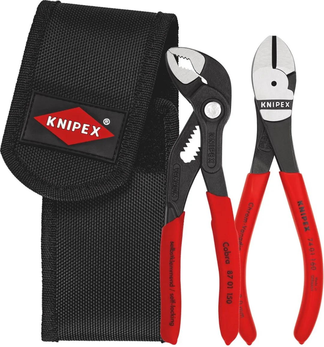 Knipex 002072V02 Mini Tangenset - 2-delig